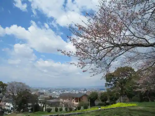 枚岡神社の景色