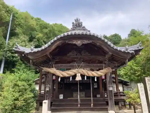 阿沼美神社の本殿