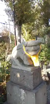 菊田神社の狛犬