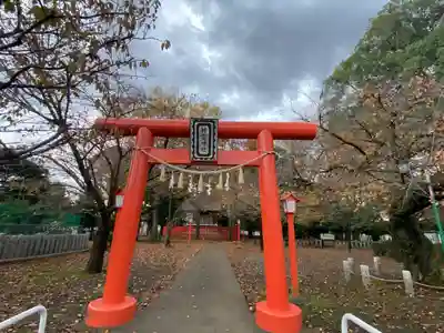 村富神社の鳥居