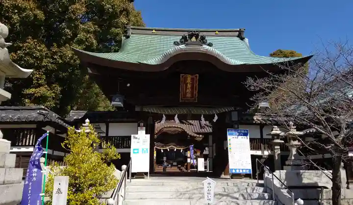 三津厳島神社の山門・神門
