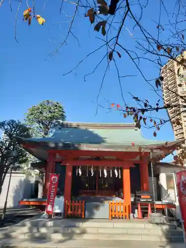 麻布氷川神社の本殿・本堂
