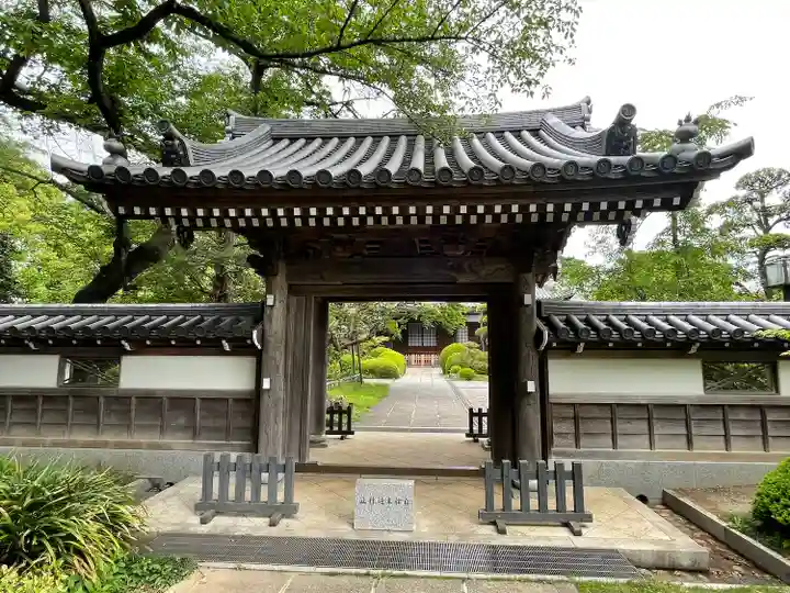 松月院の山門・神門