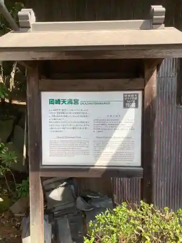 岡崎天満宮の歴史