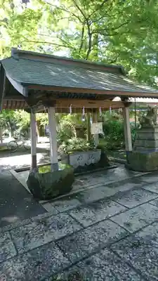 廣幡八幡宮の手水舎