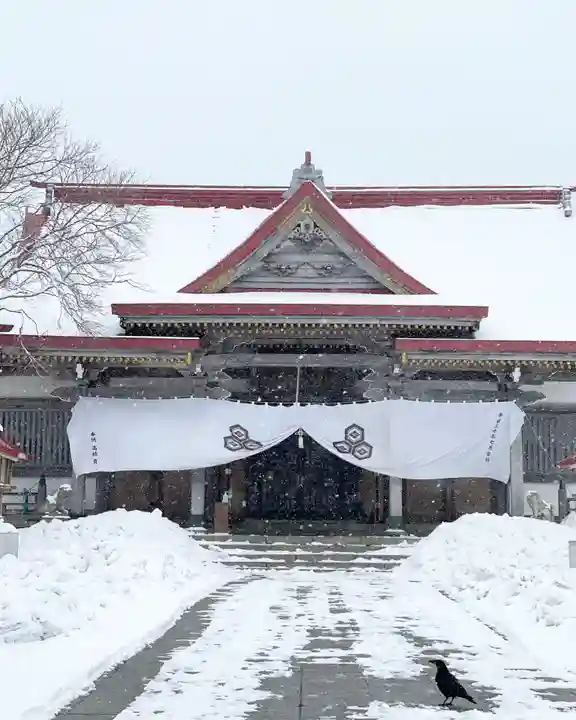 釧路一之宮 厳島神社の本殿・本堂