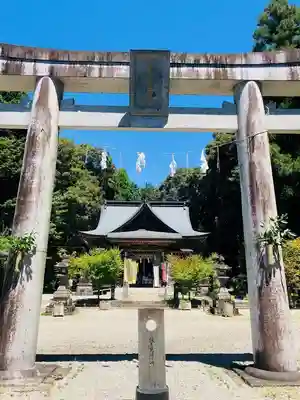 市房山神宮里宮神社の鳥居