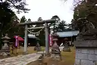 三春大神宮の鳥居