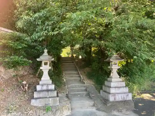 名次神社の景色