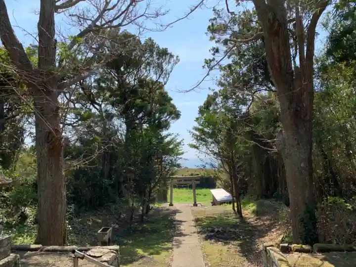 御嶽神社の自然
