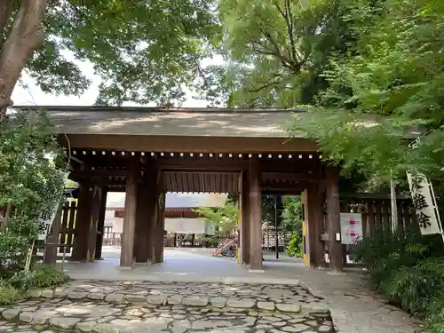 阿佐ヶ谷神明宮の山門・神門