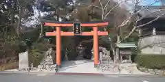 高鴨神社の鳥居