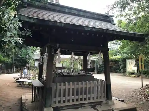 代々木八幡宮の手水舎