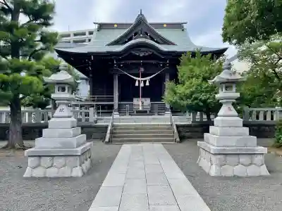 大棚・中川杉山神社(神奈川県)