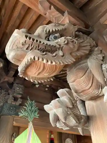 總社 和田八幡宮の芸術