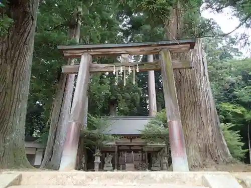 劔主神社の鳥居