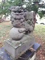 高岡神社の狛犬