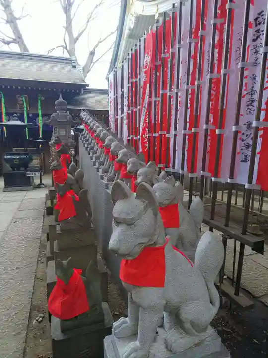 豊川稲荷東京別院の狛犬