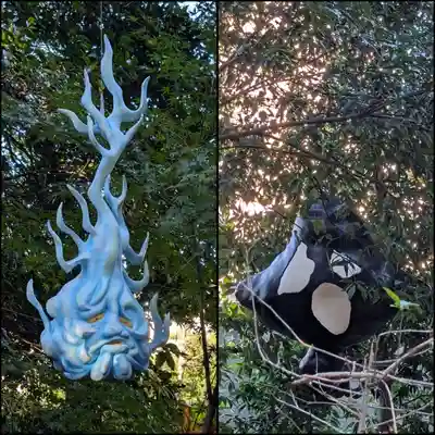 左は釣瓶火、右は？