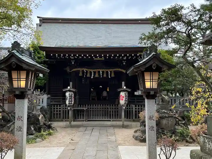 白幡天神社の本殿・本堂
