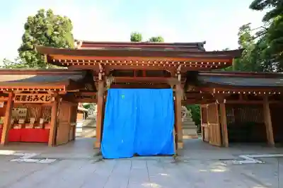 亀ケ池八幡宮の山門・神門