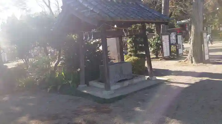 世良田東照宮の手水舎