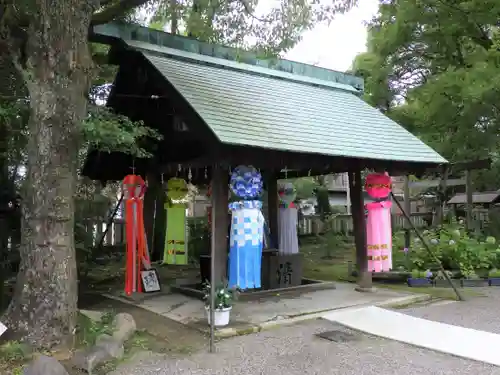 若宮神明社の手水舎