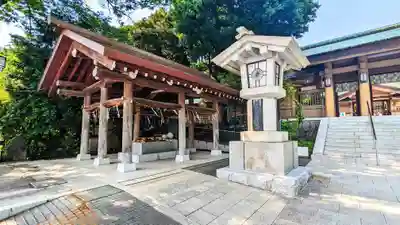 東郷神社の手水舎