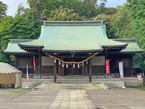 峯ヶ岡八幡神社の本殿・本堂