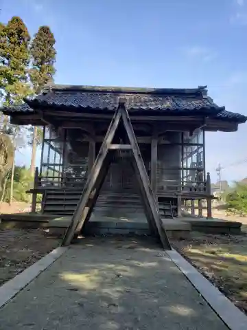 常国神社の本殿・本堂