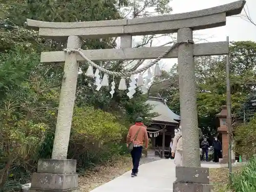 遠見岬神社の鳥居