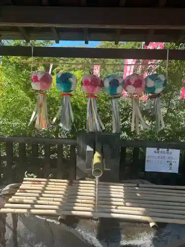 櫻岡大神宮の手水舎