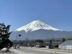 北口本宮冨士浅間神社の景色