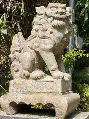 蟬丸神社(蝉丸神社)の狛犬