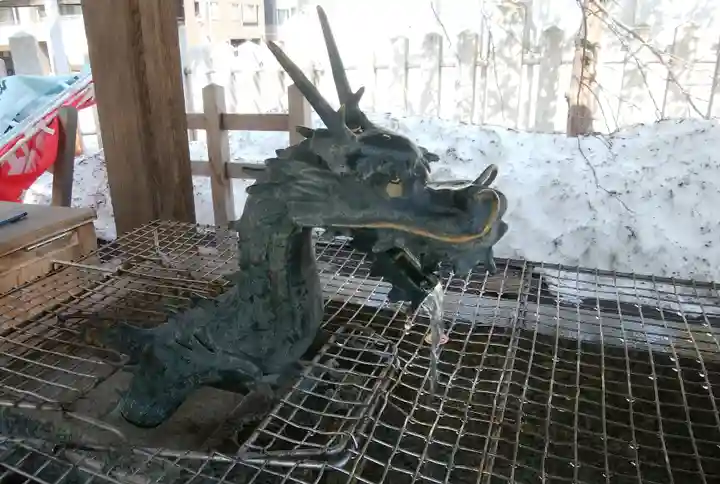 北海道神宮頓宮の手水舎