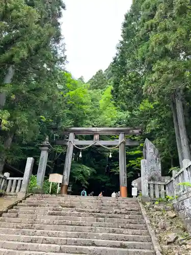 戸隠神社宝光社の鳥居