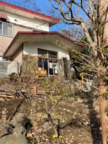 虻田神社の自然