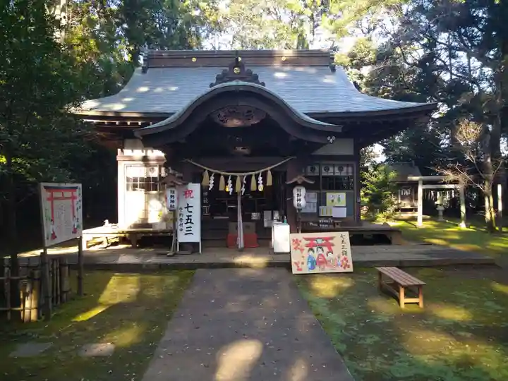 成田熊野神社の本殿・本堂