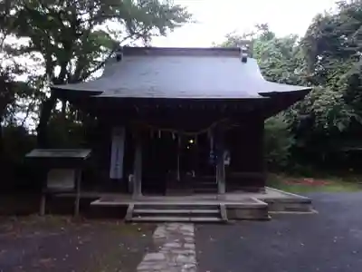 大谷八幡宮の本殿・本堂