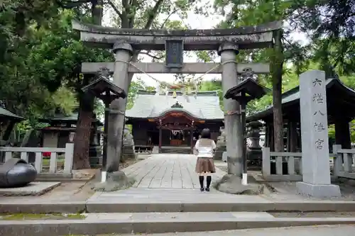 六椹八幡宮の鳥居