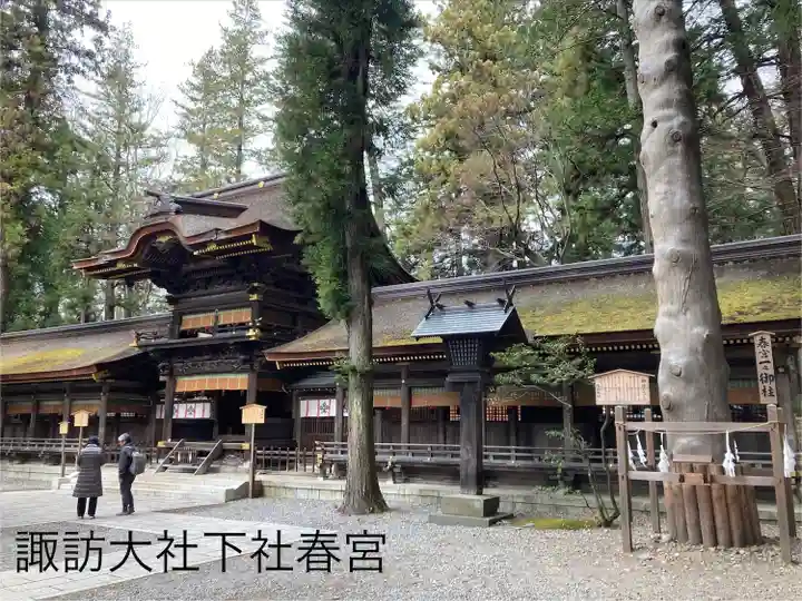 諏訪大社下社春宮(長野県)