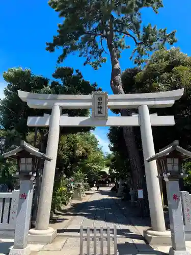 菊田神社の鳥居