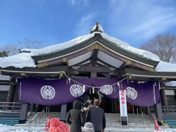 札幌護國神社の本殿・本堂