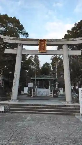 針綱神社の鳥居