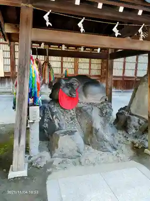 牛嶋神社の狛犬