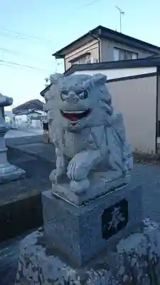 山神社の狛犬