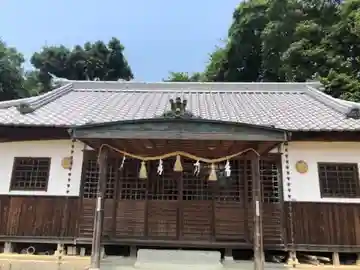 布勢神社の本殿・本堂