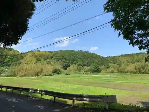 八幡神社の景色