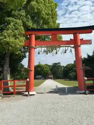 賀茂別雷神社(上賀茂神社)の鳥居