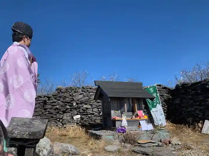 山家神社奥宮のお祭り